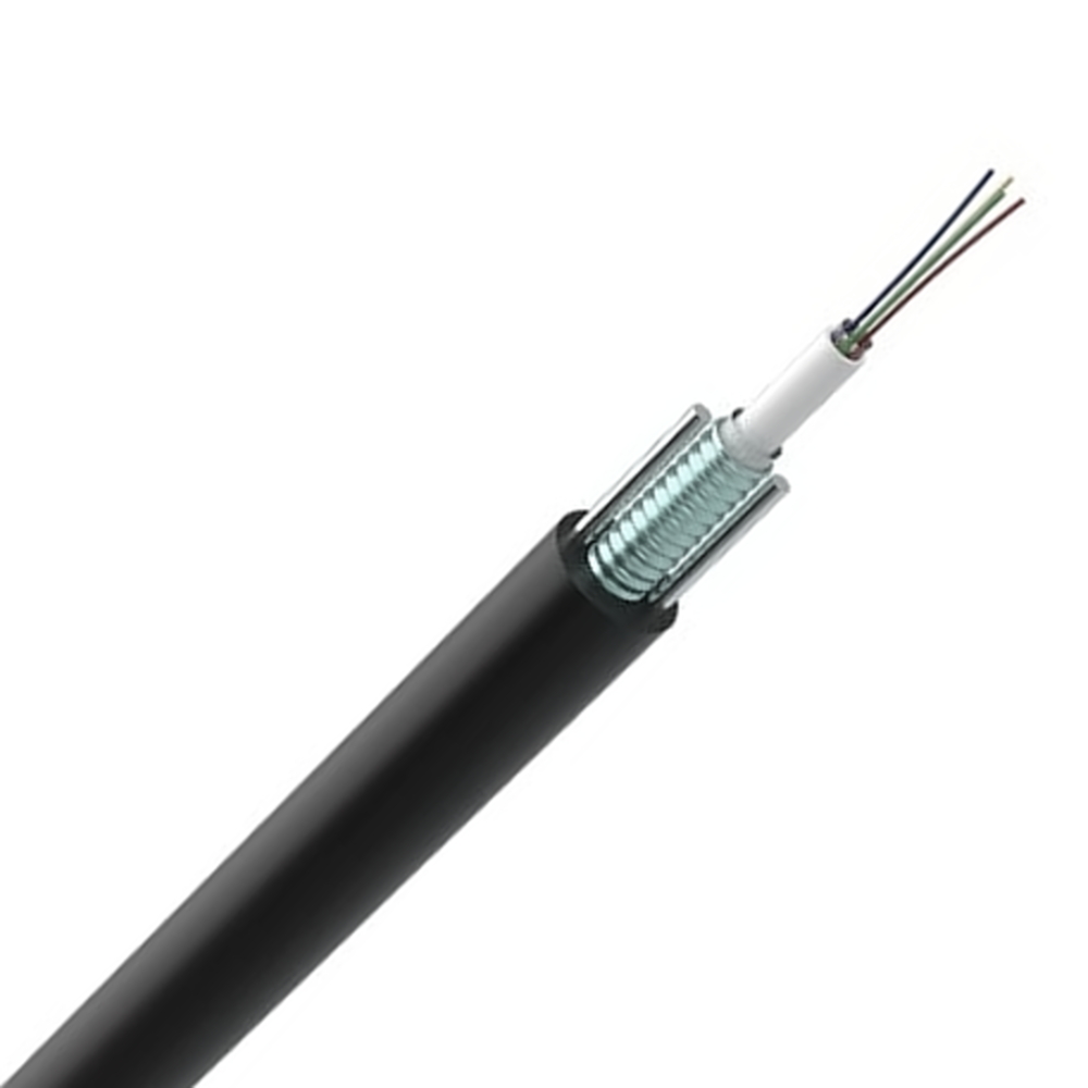 Кабель волоконно оптичний ECG UT004-SM-GY-FRP-LSZH