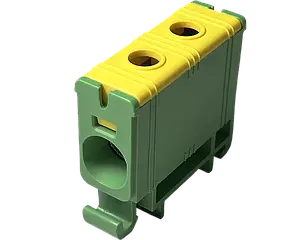 Клемник на ДІН ПФ 320А 1х35-150мм.кв жовто-зел.