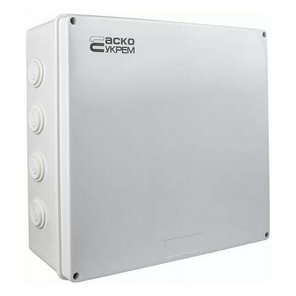 Коробка розподільча   Аско 400х350х120 IP65 біла