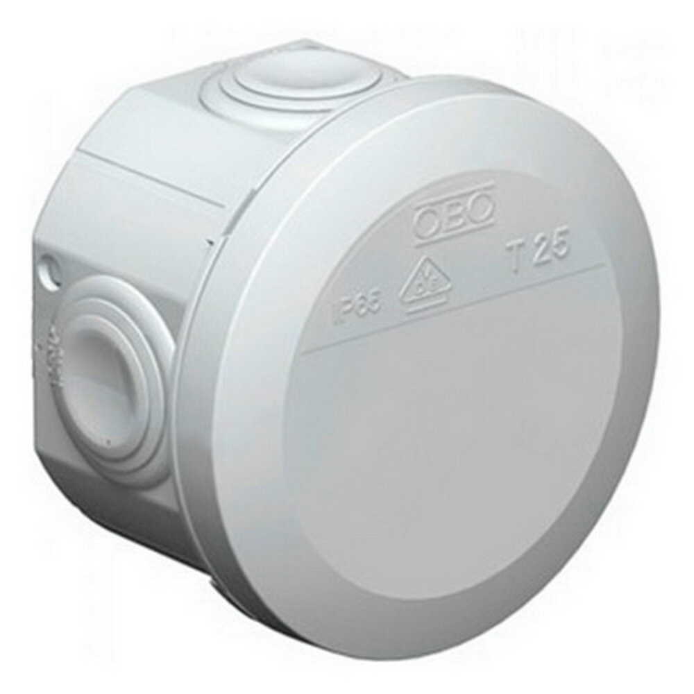 Коробка розподільча   OBO   д.80х51 (кругла) IP65 (Т25)