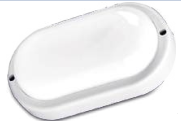 Світильник світлодіодний вологозахищений IP 65 ЖКГ, 15W 220V 1500lm 6500К, TM"SOKOL", овал (40)