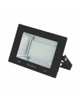 Прожектор LED-SLТ- 20W 220В 1500lm 6500K SOKOL алюмінієвий корпус, гартоване скло (50)