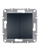EPH0400171 вимикач 1кл. прох. антрацит Schneider ASFORA