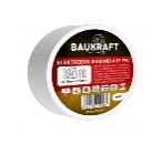 Ізоляційна стрічка ПВХ 0,15мм*19мм*25м біла (18 шт в пак) TM BAUKRAFT, Germany