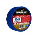 Ізоляційна стрічка ПВХ 0,15мм*19мм*25м блакитна (18 шт в пак) TM BAUKRAFT, Germany