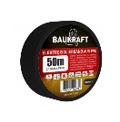 Ізоляційна стрічка ПВХ 0,15мм*19мм*50м чорна (15 шт в пак) TM BAUKRAFT, Germany
