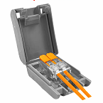 Волозахисний IP68 бокс OJ-26H-2 42.2*30.4*16.2mm з ізолюючим гелем для клем, TM SOKOL