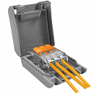 Волозахисний IP68 бокс OJ-26H-3 42.2*36.2*16.2mm з ізолюючим гелем для клем, TM SOKOL