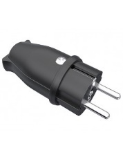 BK1-1402-2011 1*16 А Вилка (каучук) IP44 (30)