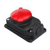 BY10-305 3*25 А Розетка настінна BYES (каучук) IP55 (14)