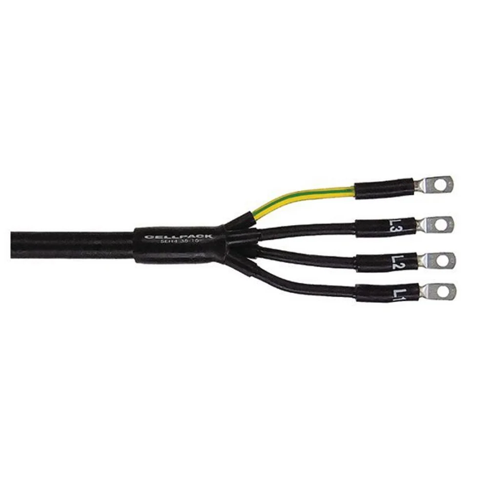 Муфта кінцева зовнішня 1кВ ПВХ 1х(240-400) з наконечниками SFEX Cellpack