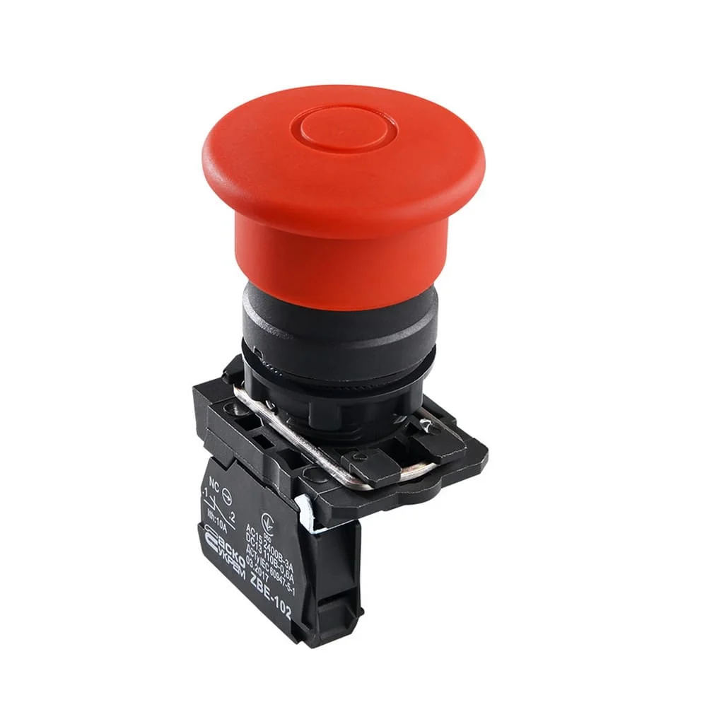 Кнопка безпеки АСКО TB5-AT42 повернення відтисканням d40mm ( A0140010164 )