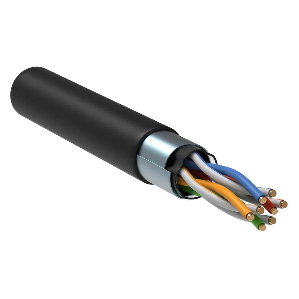Кабель мережевий F/UTP-cat6 4х2х0,54 ЗЗКМ зовнішній