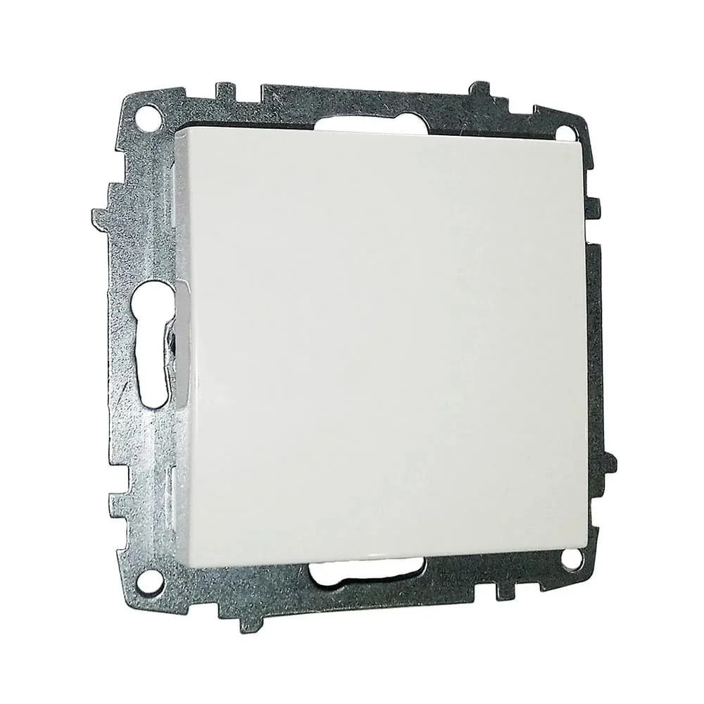 Заглушка ELBI ZENA біла 1кл без рамки ( 609-010200-299 )