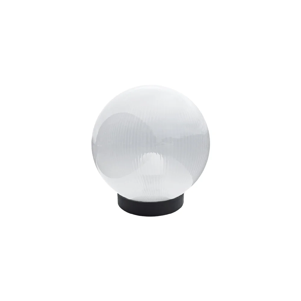 Світильник садово-парковий SFERA 200мм білий призм 20W Е27 IP44 Violux ( 503120 )