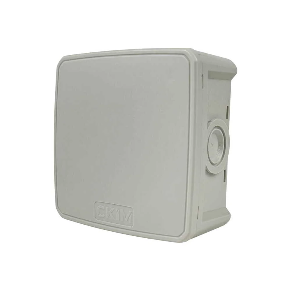 Коробка розподільча СКІМ K115-1 114х114х54 без отвор+лапки сіра IP66 ( B1102011 )