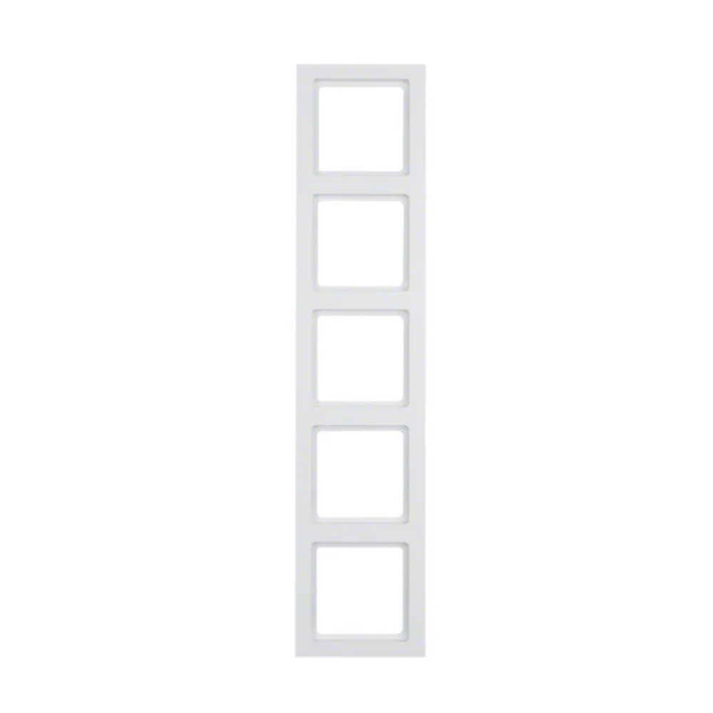 Рамка Berker Q.3 полярно-біла 5-а ( 10156099 )