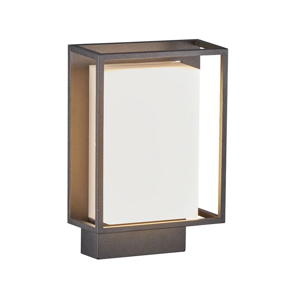 Світильник настінний Nordlux Nestor 8W 2700K 550Lm IP44 чорний ( 49041003 )