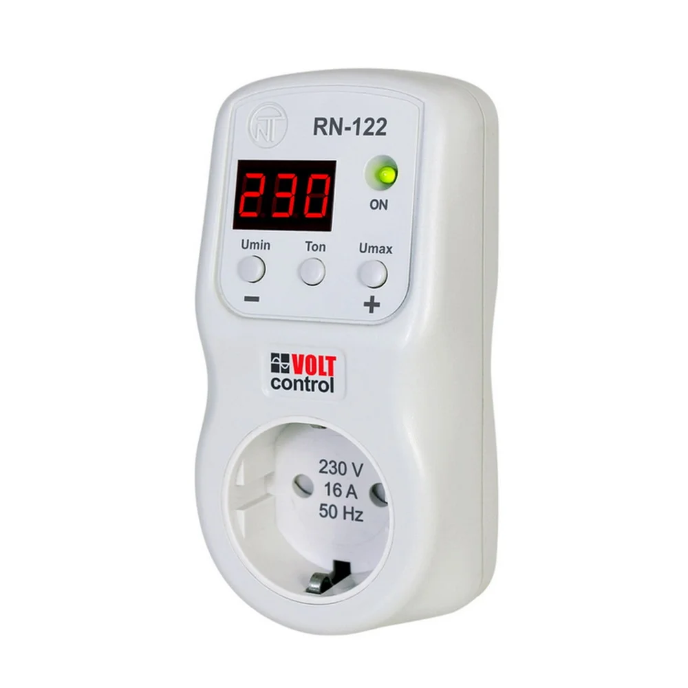 Реле напруги 1ф 16A РН-122 Новатек ( NTRN12200 )