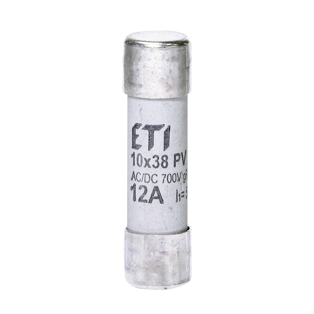 Запобіжник ЕТІ CH 10x38 gR 12A/700B AC/DC ( 2625022 )
