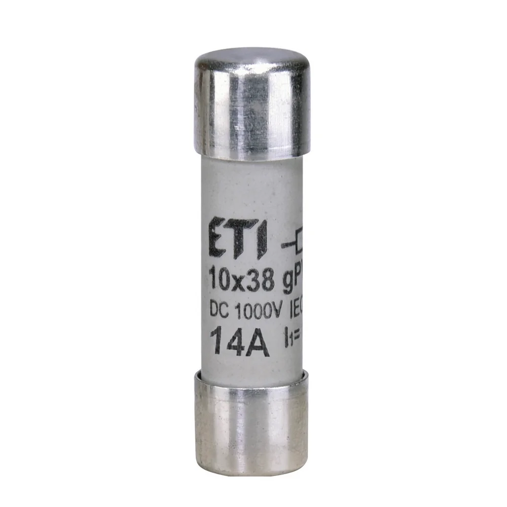 Запобіжник ЕТІ CH 10x38 gPV 14A/1000V DC ( 2625079 )