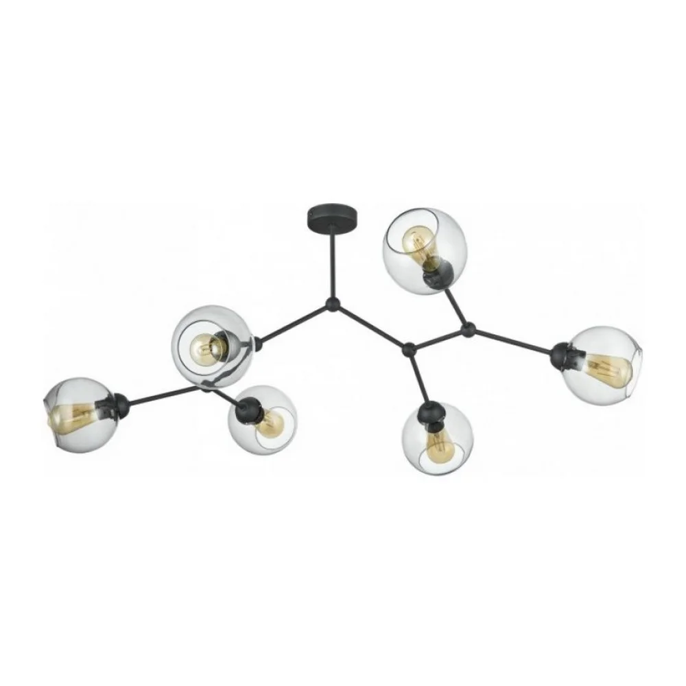 Світильник підвісний TK-lighting FAIRY 6 E27 6х60Вт IP20 чорний ( 2731 )