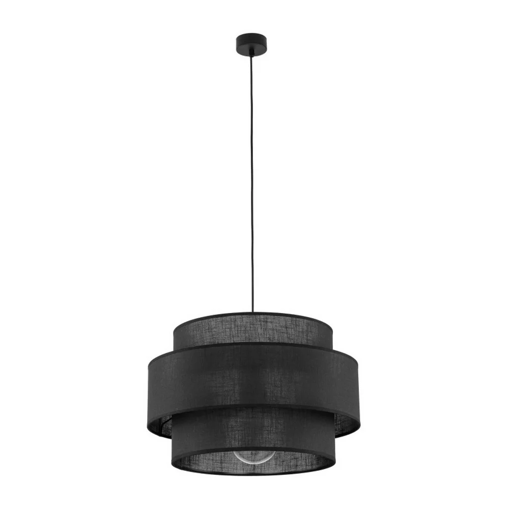 Світильник підвісний TK-lighting CALISTO 1 500 E27 15Вт IP20 чорний ( 4999 )