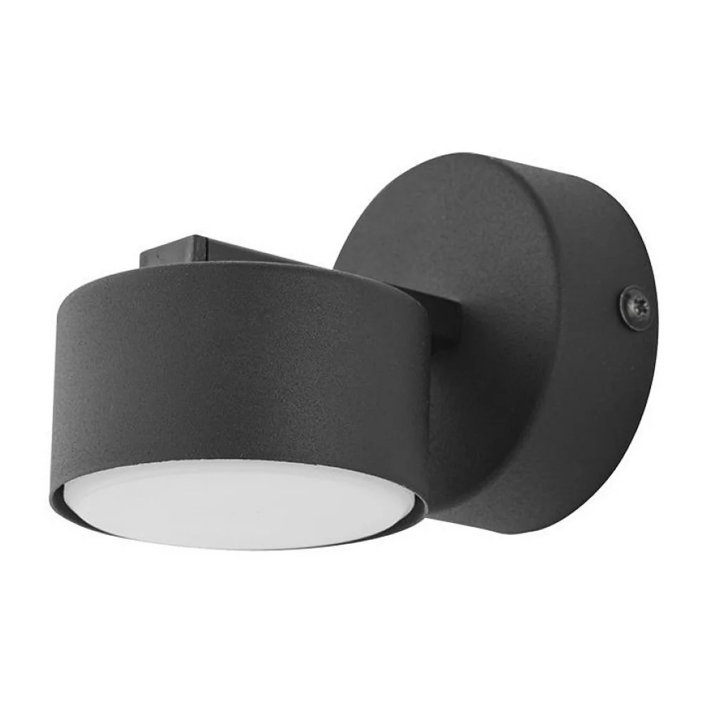 Світильник настінний TK Lighting DALLAS GX53 10Вт IP20 чорний ( 6240 )