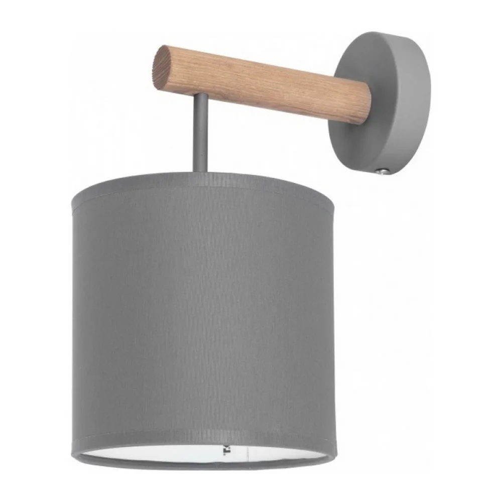 Світильник настінний TK Lighting DEVA E27 15Вт IP20 графіт ( 4110 )