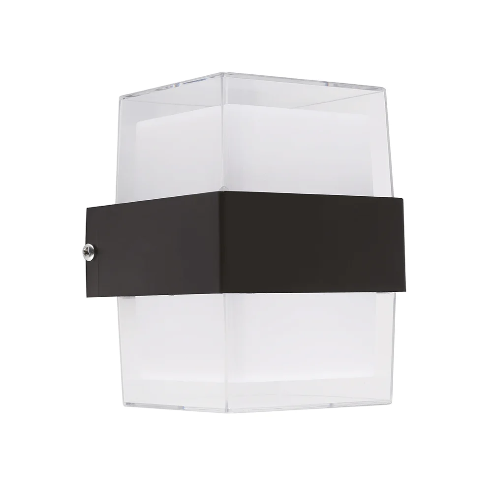 Світильник фасадний Violux ZEBRA-S 10W 4200K 750Lm ІР44 чорний ( 500450 )