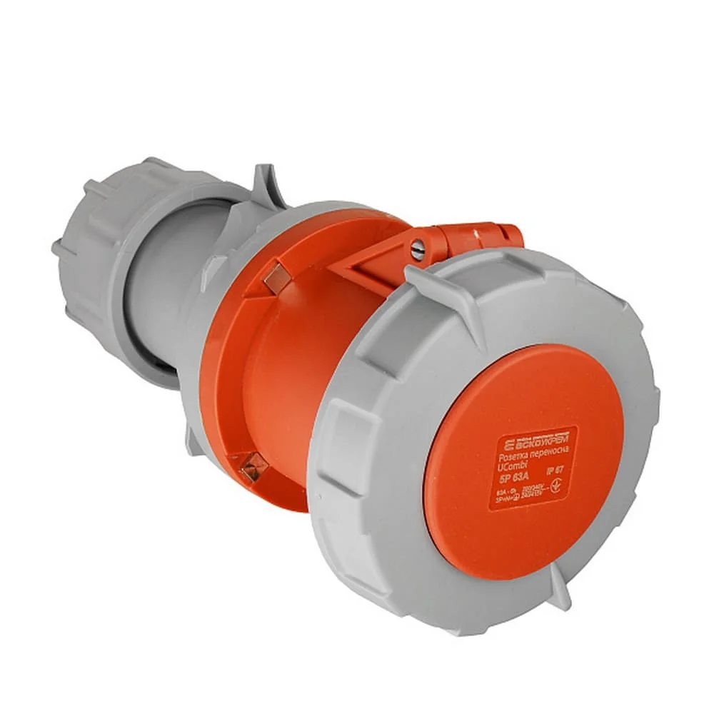 Розетка трифазна АСКО 63А/5 UCombi ІР67 ( A0080010133 )