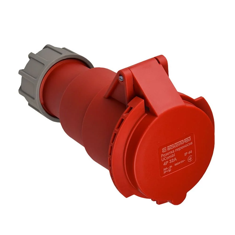 Розетка трифазна АСКО 32А/4 UCombi IP44 ( A0080010124 )