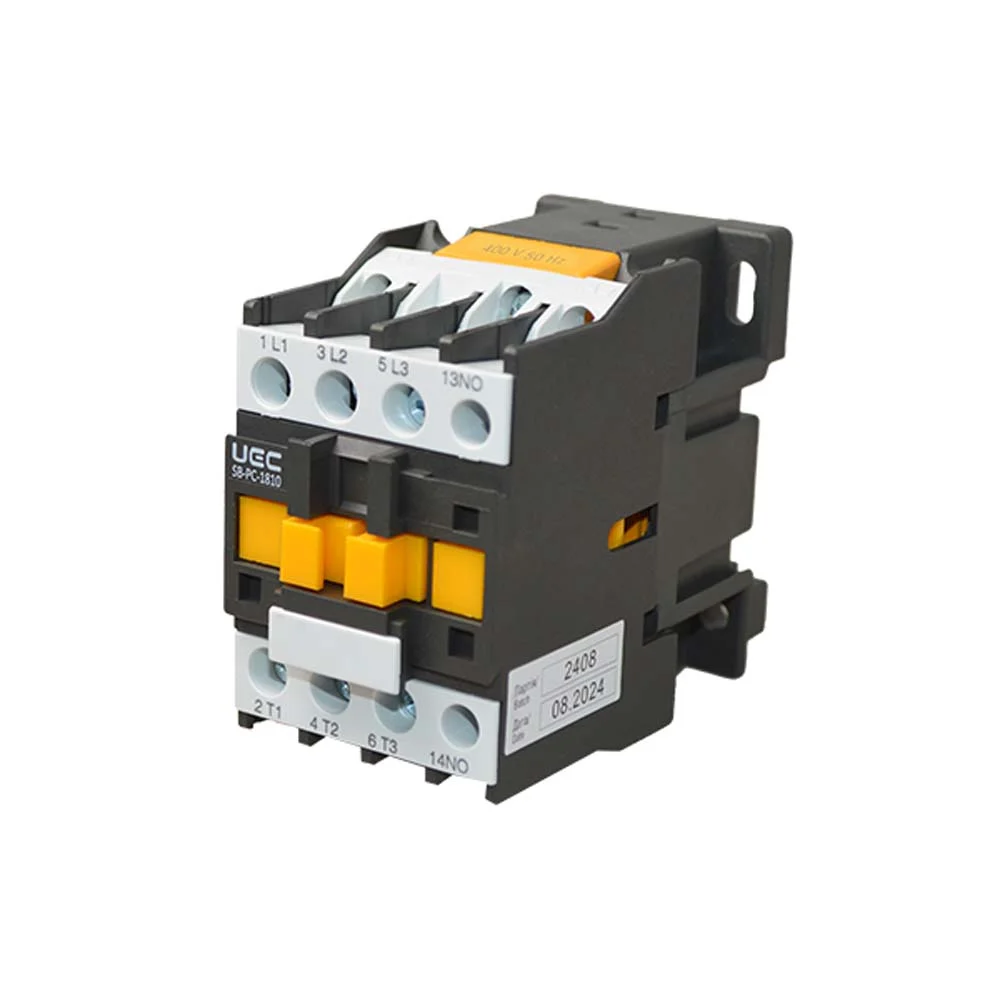 Контактор UEC 18А 400В 1NO ( PC1-SB-018-400-10 )
