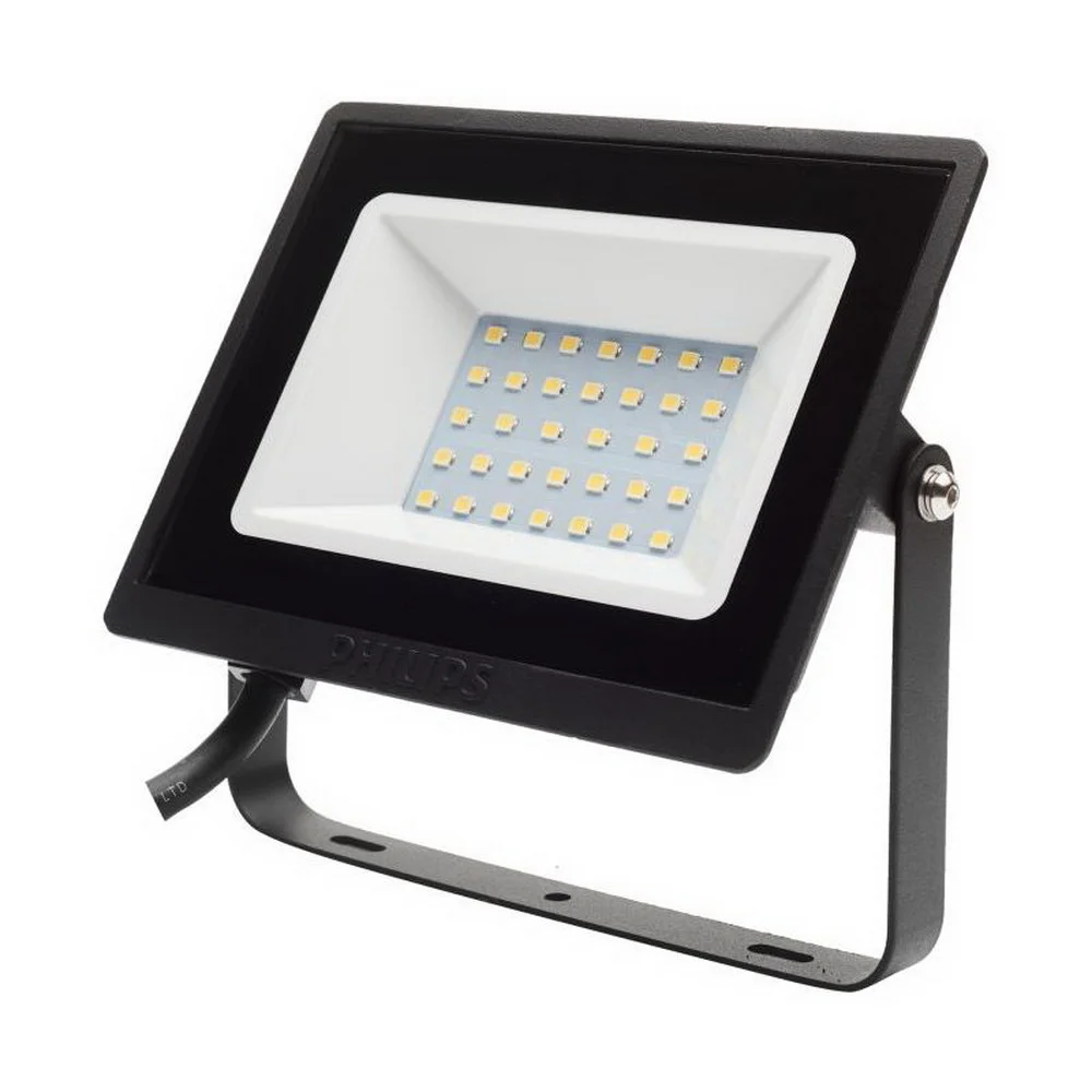 Прожектор Philips 30W 4000K 3600Lm IP65 чорний ( 911401814087 )