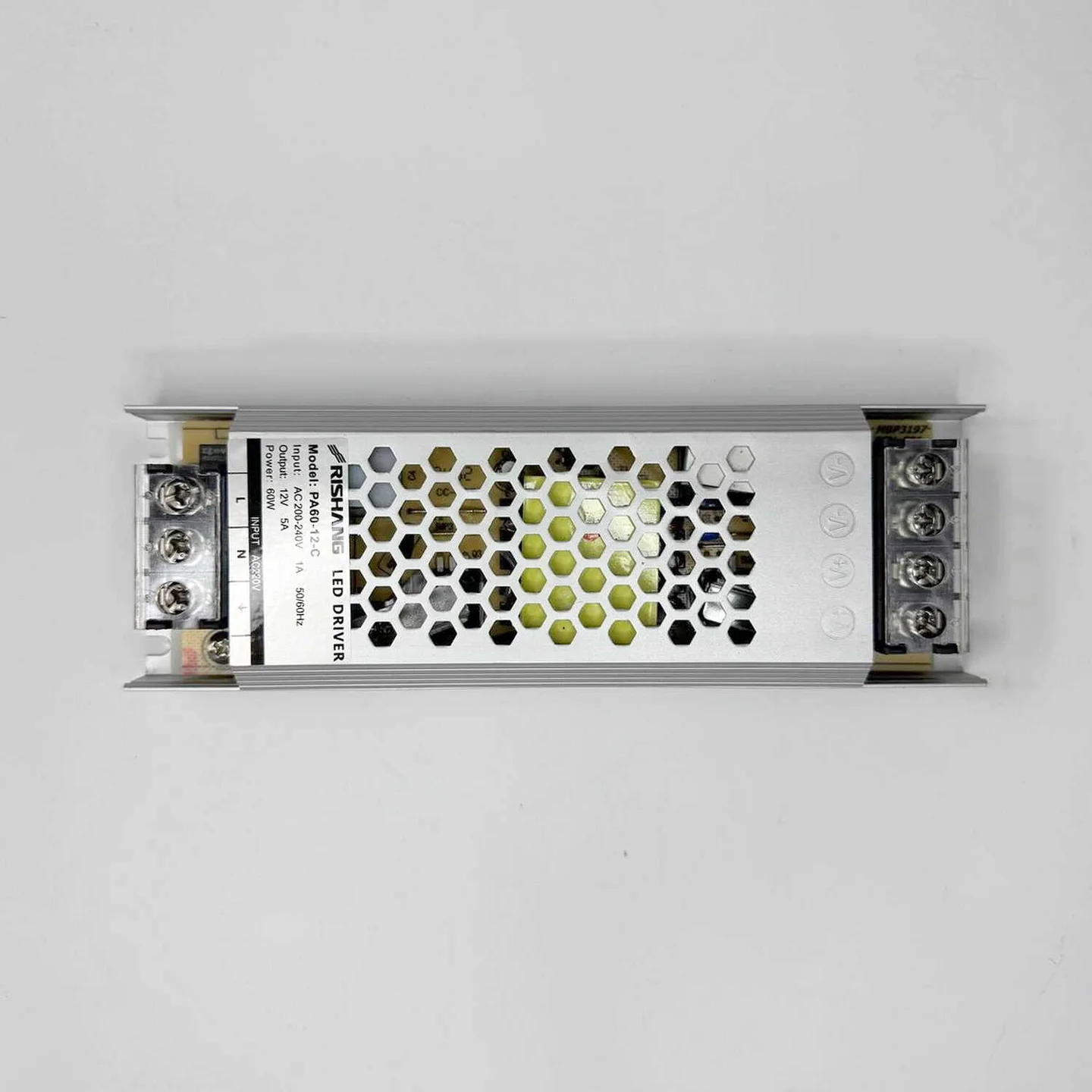 Блок живлення Rishang 60W 220AC/12V DC IP20 відкритий ( PA-6012 )