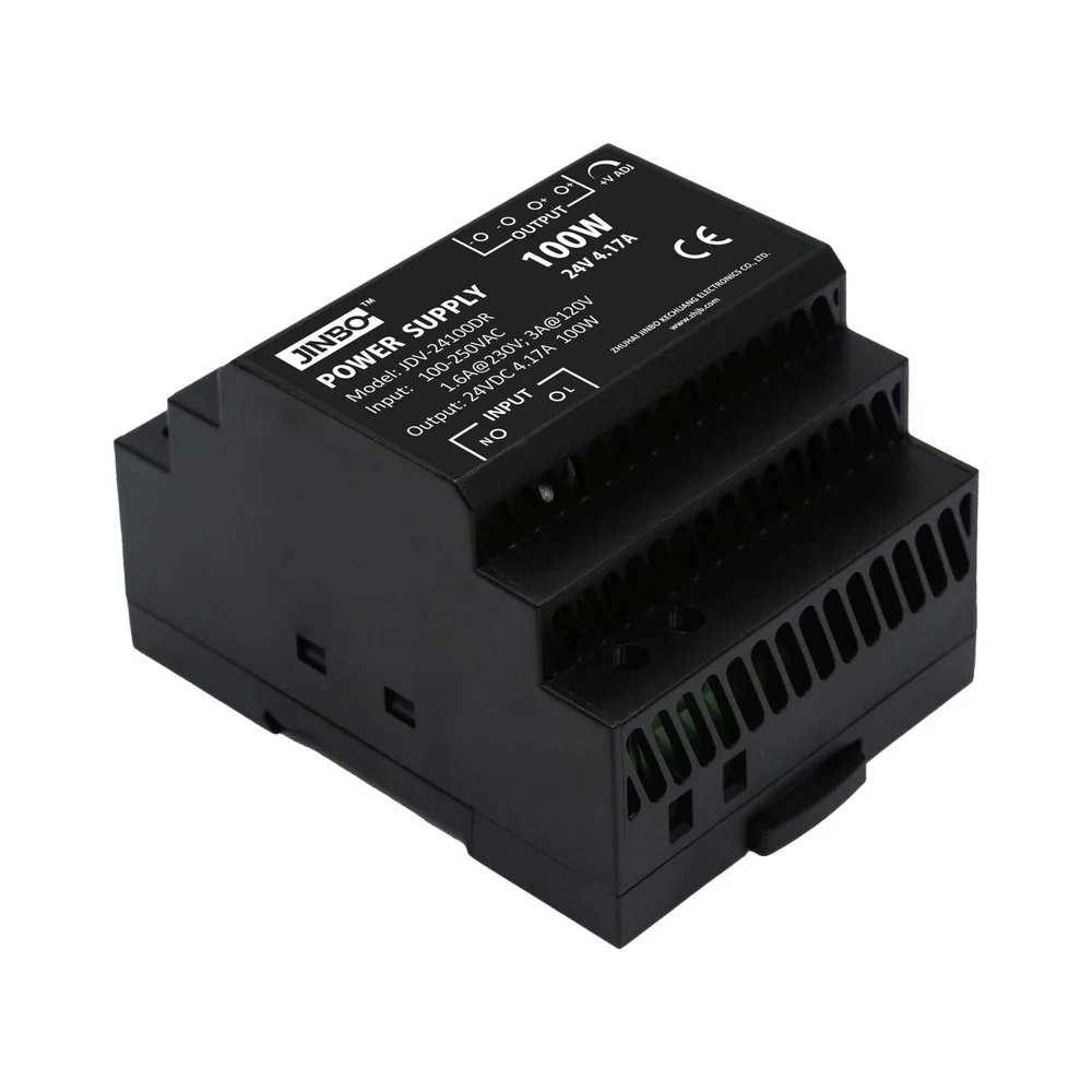 Блок живлення JINBO 100 Вт 220В AC/48В DC IP20 на DIN-рейку ( JDV-48100DR )