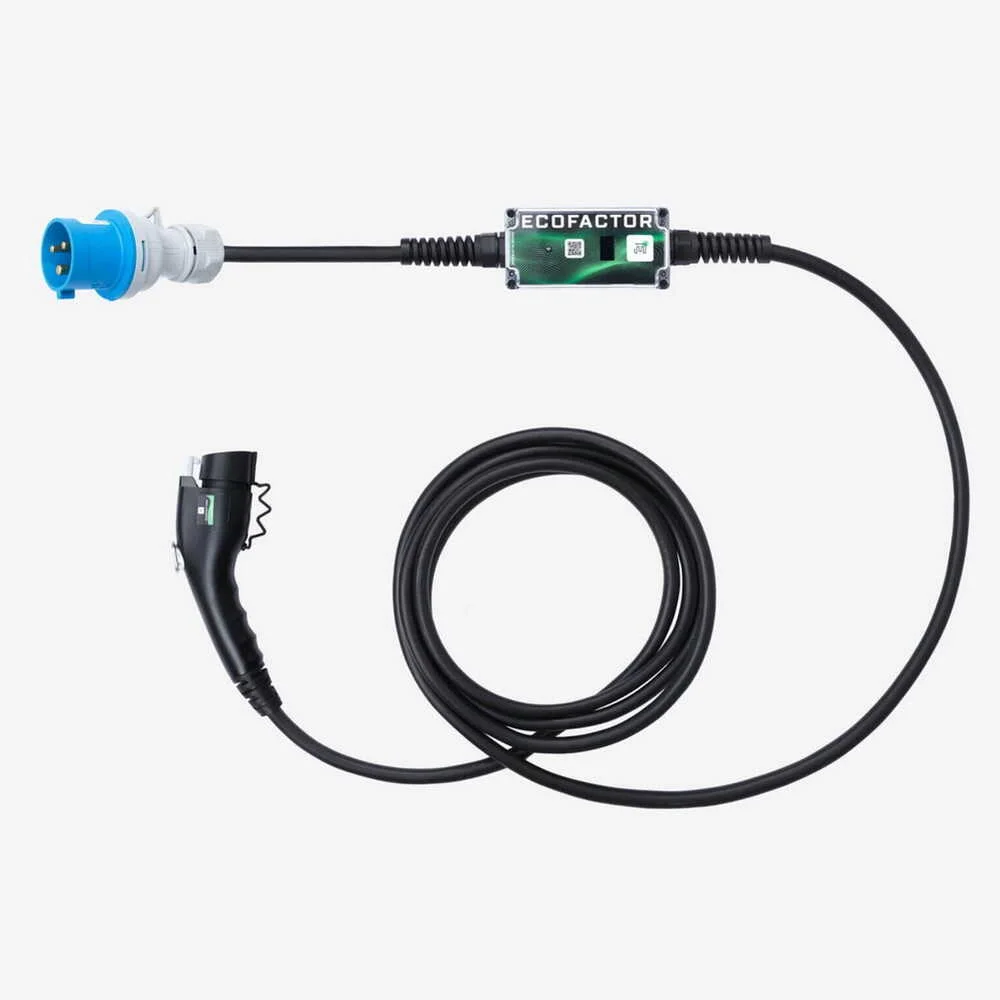 Зарядна станція авто (переносна) ECOFACTOR 7 kW Type 2 ( Mobile 7 EF R D7 )