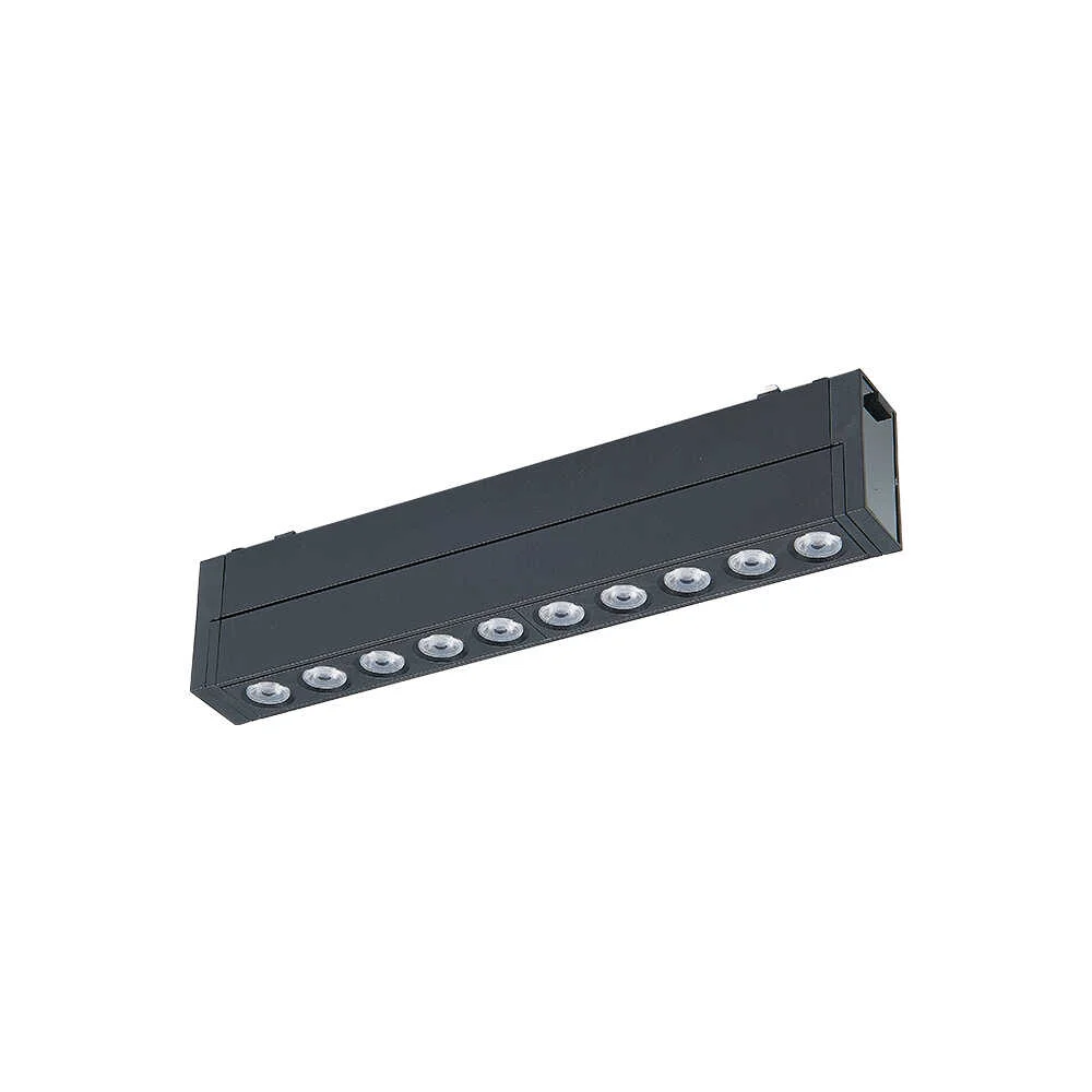 Магнітний трековий світильник UST-GR 12W 4000К 48V IP20 чорний Violux ( 320155 )