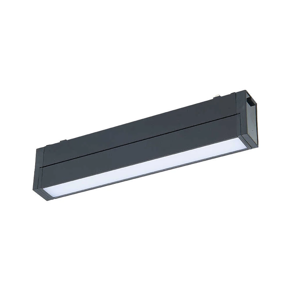 Магнітний трековий світильник UST-LR 10W 4000К 48V IP20 чорний Violux ( 320156 )