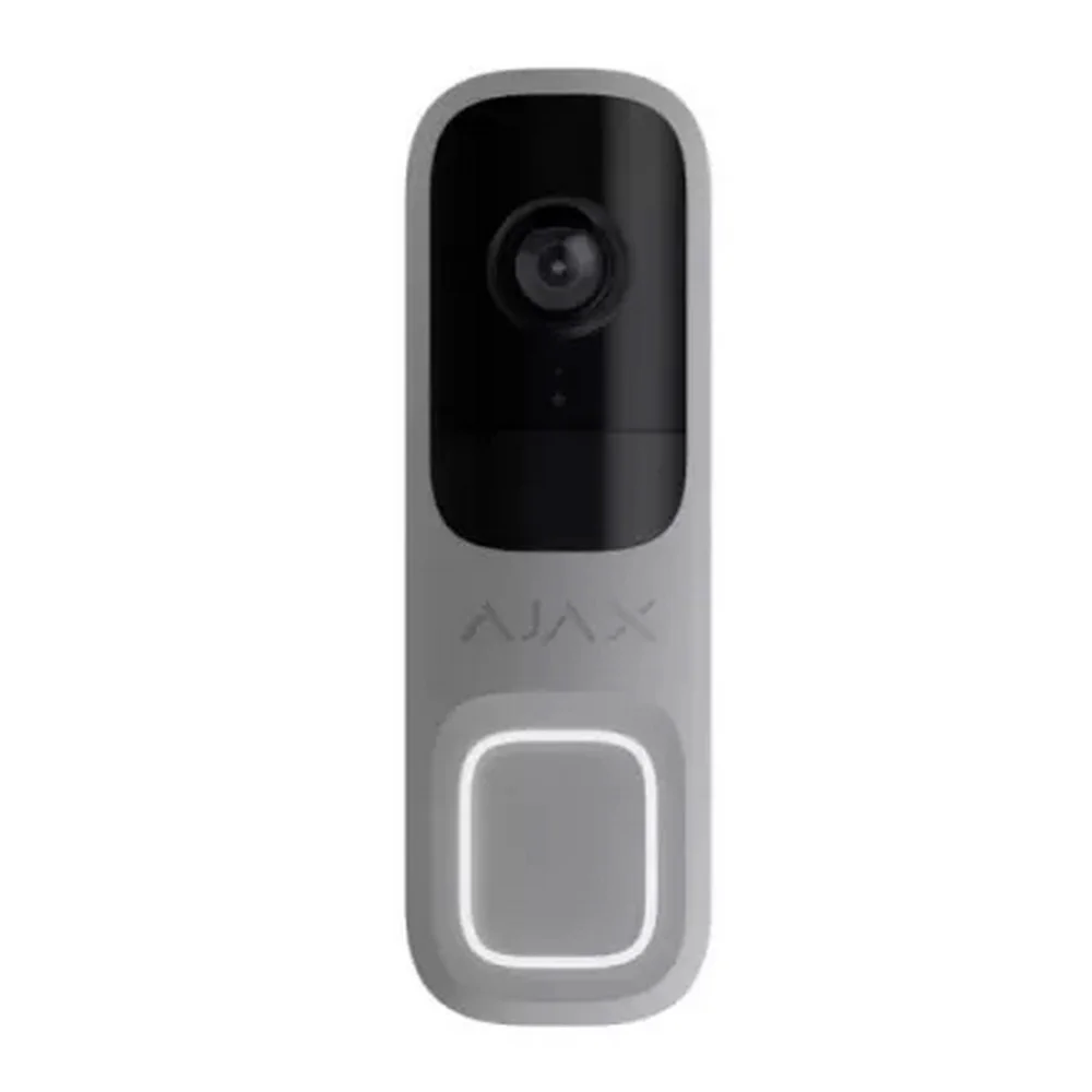 Відеодзвінок Ajax Doorbell ASP сірий ( 66393.125.GR1 )