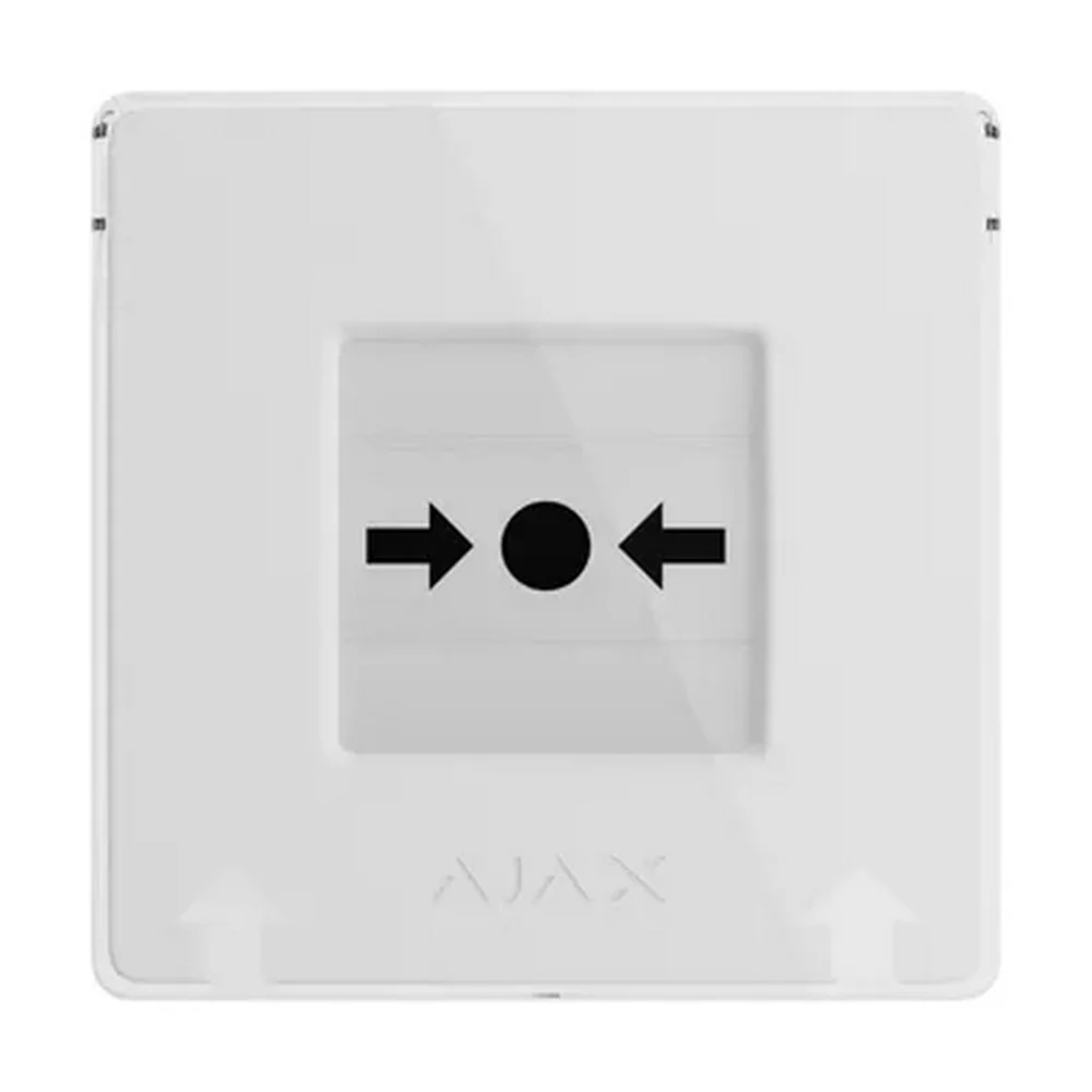 Пожежний сповіщувач ручний Ajax ManualCallPoint білий ( 87645.171.NC1 )