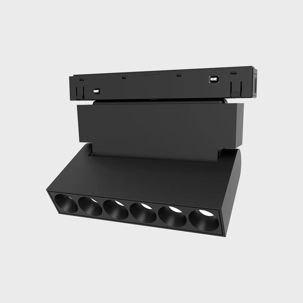 Трековий світильник RAYFOR MT Flex Vision чорний 6W 540Lm 30-40-50К 48V WiFi ( 1121413 )