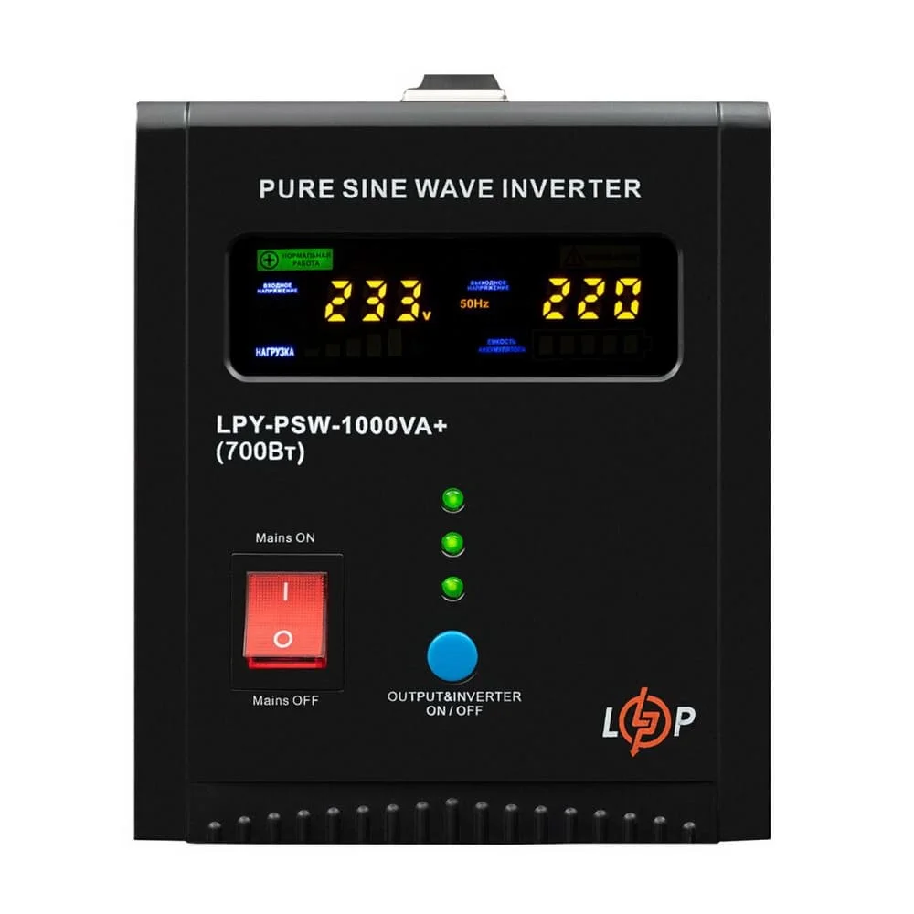 Блок безперебійного живлення 12V LPY-PSW-1000VA LOGICPOWER ( 22871 )