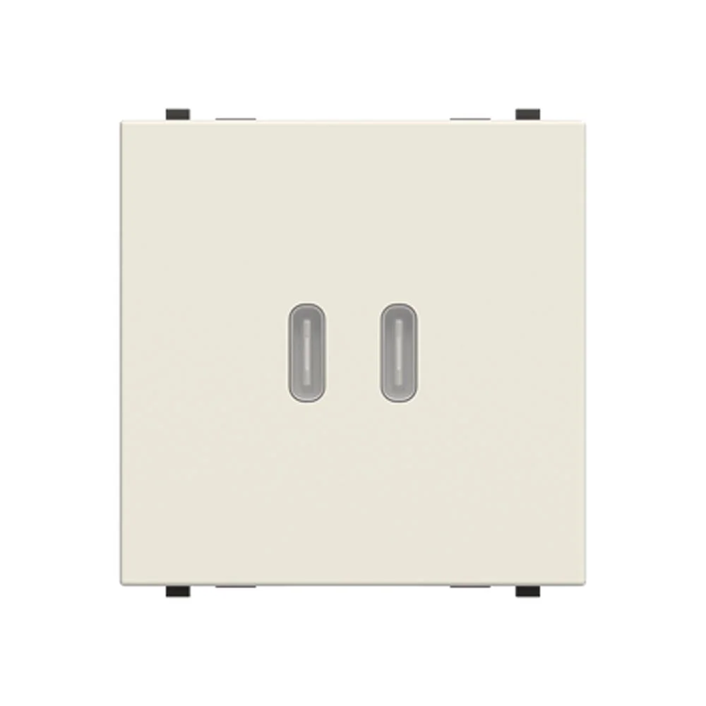 Розетка Zenit біла USB A+C 30W ( 2CLA228550N1101 )