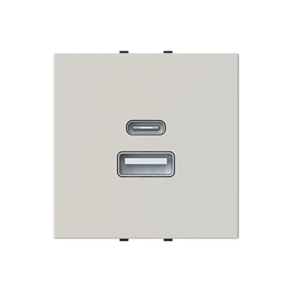 Розетка Zenit дюна USB A+C 3A ( 2CLA228540N6201 )
