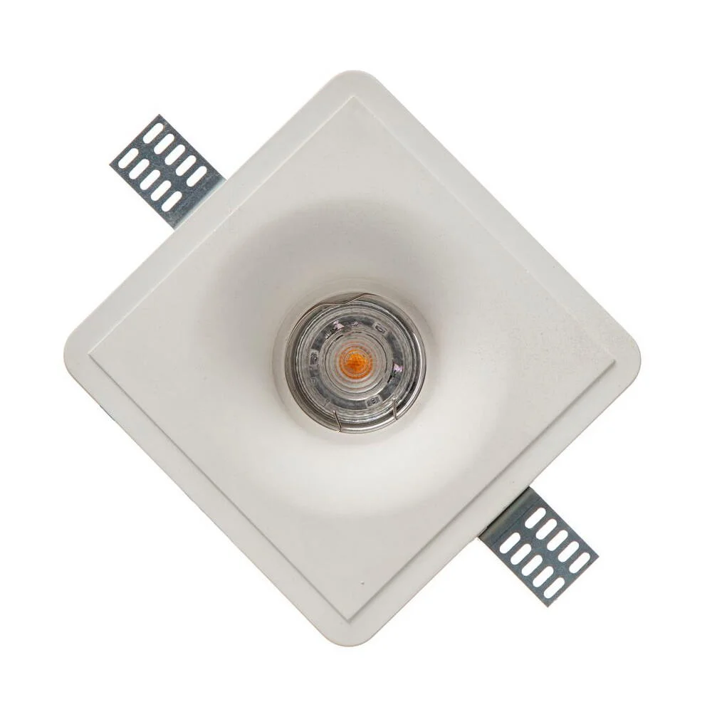 Світильник точковий Imperium light RONDA GU10 50W IP20 квадрат білий ( 150112.01.01 )