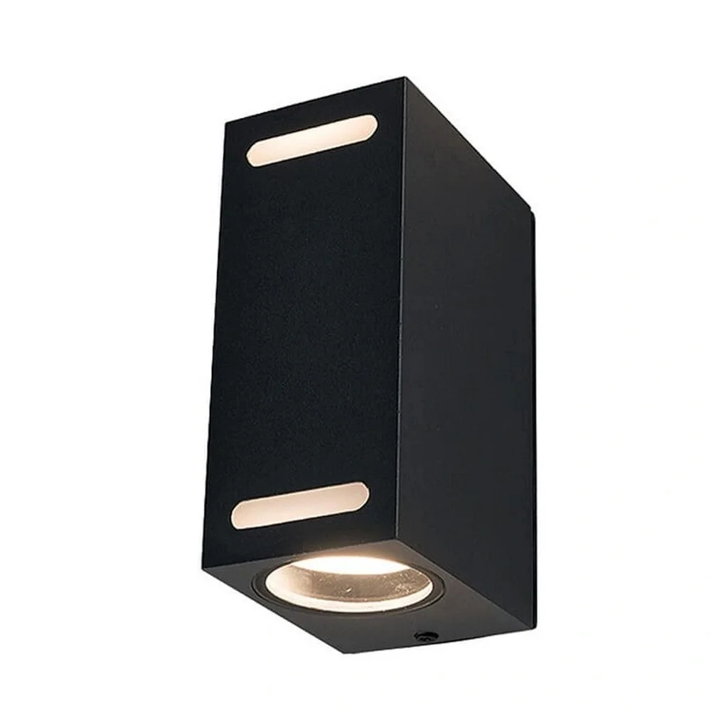 Світильник вуличний Nowodvorski Assos GU10 2x10W IP54 чорний ( 9124 )