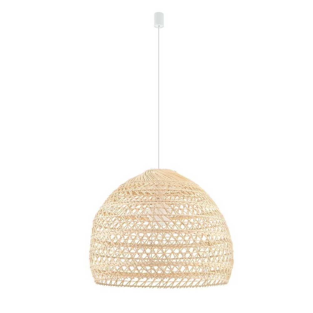 Світильник підвісний Nowodvorski Boho L E27 1x25W IP20 бежевий ( 11152 )