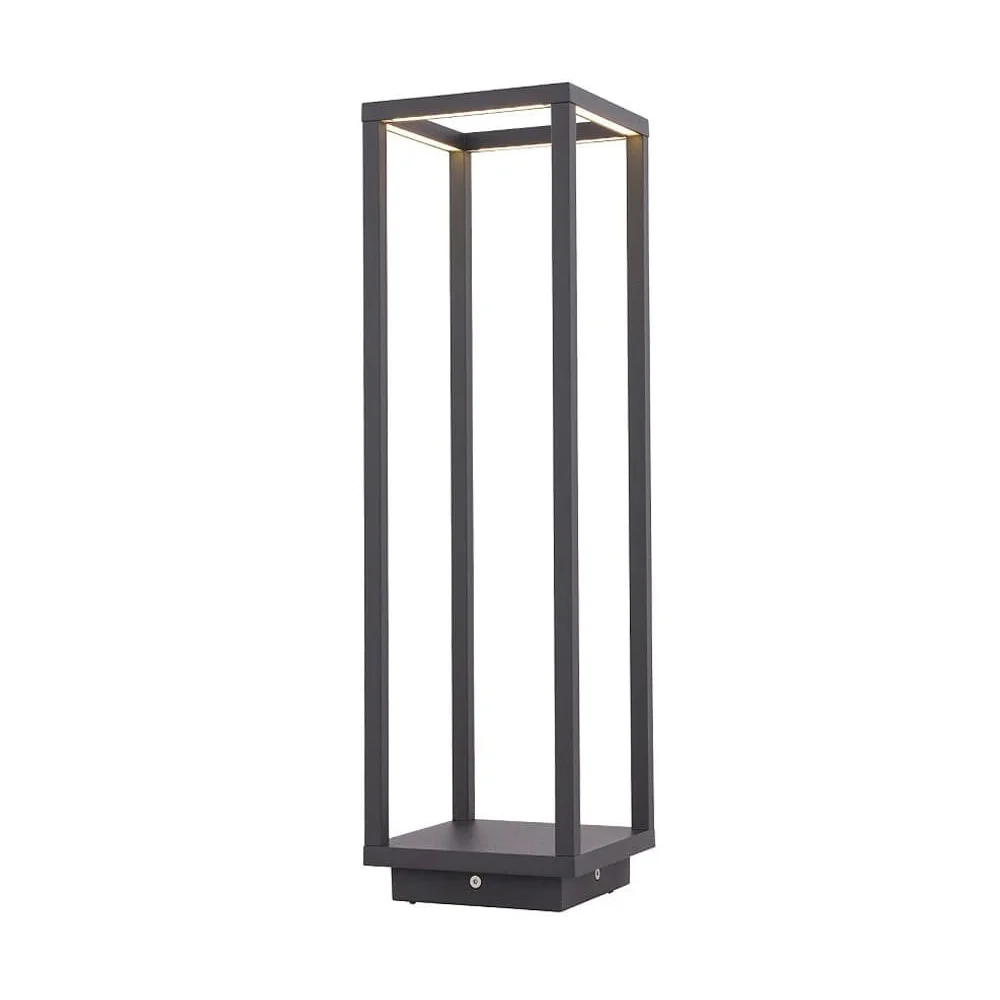 Світильник LED вуличний Nowodvorski Symmetry 1x7W 3000K 380Lm IP54 графітовий ( 8180 )