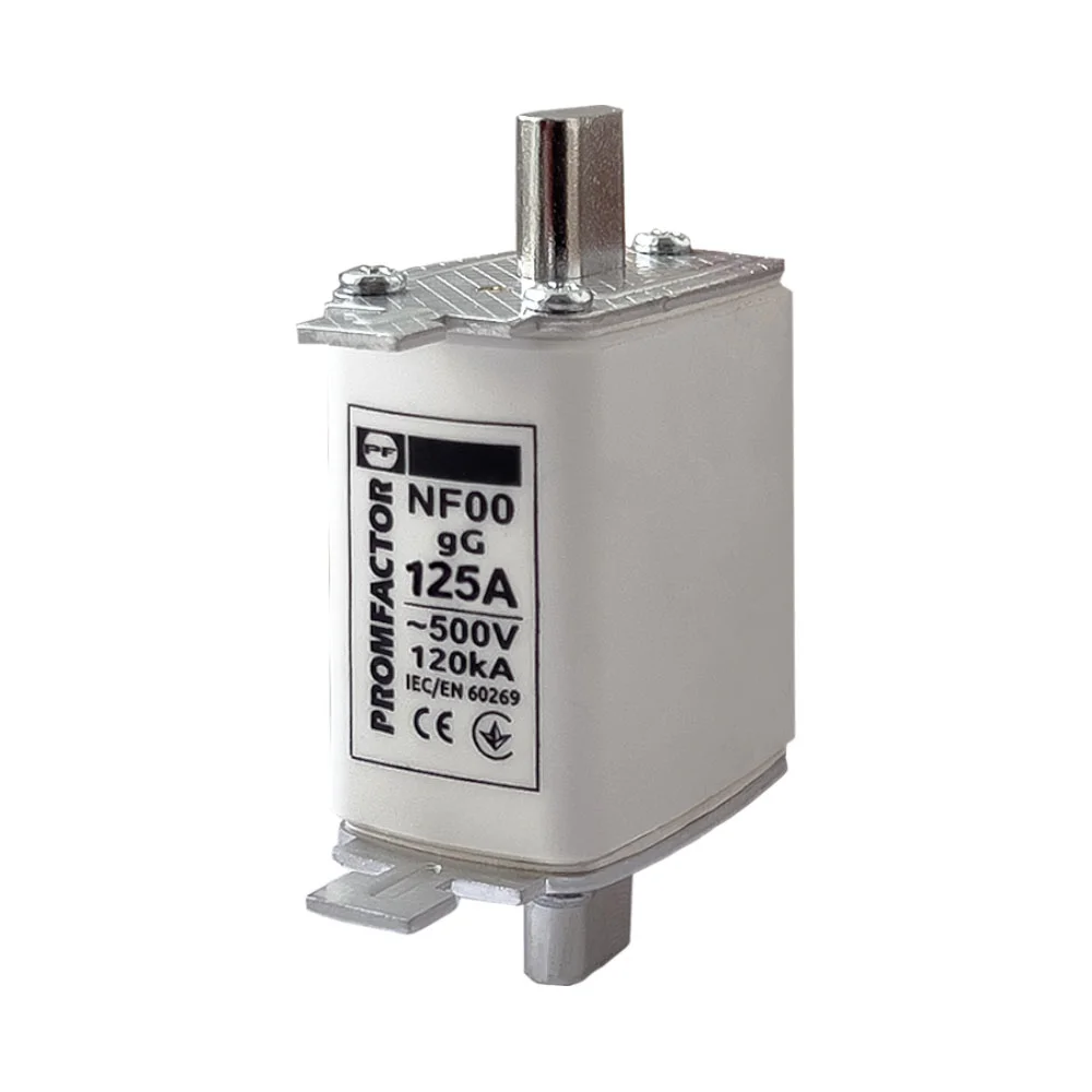 Запобіжник NF00.125A 500V 120kA Промфактор ( NF00125 )